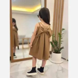 خرید اینترنتی قیمت سارافون دخترانه مازراتی طرح پاپیون سایز 40 تا 60 رنگبندی متنوع