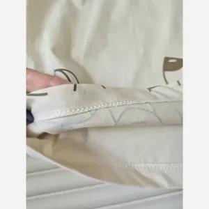 خرید اینترنتی قیمت ست تیشرت و شلوارک تابستانه بچگانه طرح حیوانات جنس نخ پنبه سایز 1 تا 7 سال رنگ کرم قهوهای