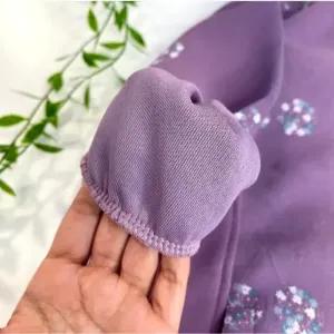 خرید اینترنتی قیمت سوییشرت پاییزه بچگانه دخترانه طرح گیلاسی دورس ترک مناسب 7 تا 12 سال