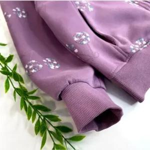 خرید اینترنتی قیمت سوییشرت پاییزه بچگانه دخترانه طرح گیلاسی دورس ترک مناسب 7 تا 12 سال