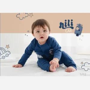 خرید اینترنتی قیمت ست لباس نوزادی 3 تکه طرح ماشین جنس نخ پنبه ضد حساسیت