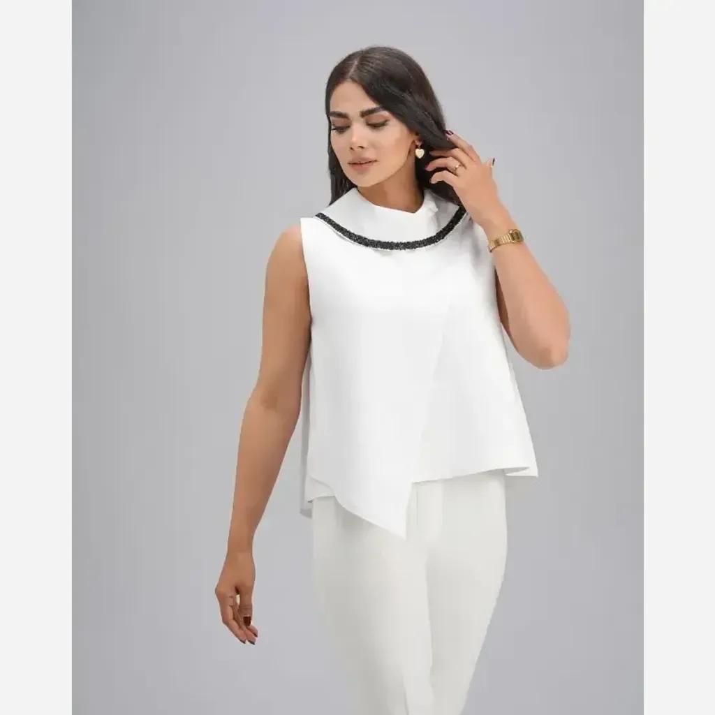 خرید اینترنتی قیمت تاپ مجلسی زنانه و دخترانه شومیز ترک سایز 1 و 2