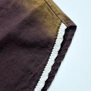 خرید اینترنتی قیمت ست تیشرت باکسی و شلوارک کتان دخترانه مدل قلبی