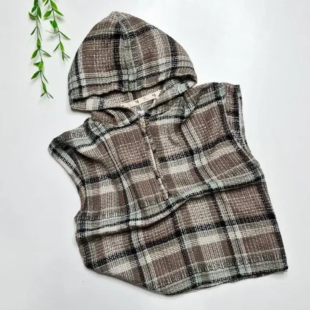 خرید اینترنتی قیمت وست کلاهدار بچگانه و زنانه کنفی ترک تابستانه خنک سایز 3 تا 14 سال