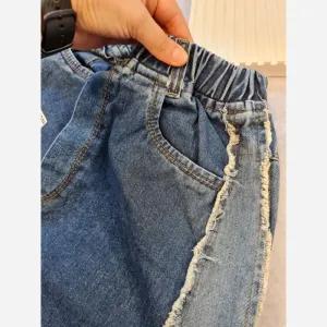 خرید اینترنتی قیمت ست پاییزه بچگانه بلوز دورس و شلوار جین بگ سایز 50 تا 65