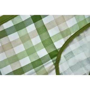 خرید اینترنتی قیمت شورت زنانه نخی چهارخانه رنگ سبز سایز 2XL