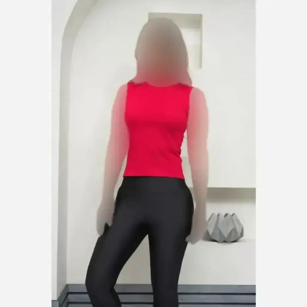 خرید اینترنتی قیمت تاپ زنانه کبریتی پنبه بیسیک مشکی تک رنگ قد 53 سانت فول کش