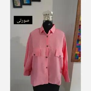 خرید اینترنتی قیمت مانتو پانچ کوتاه اسپرت دانشجویی قواره دار جنس لینن