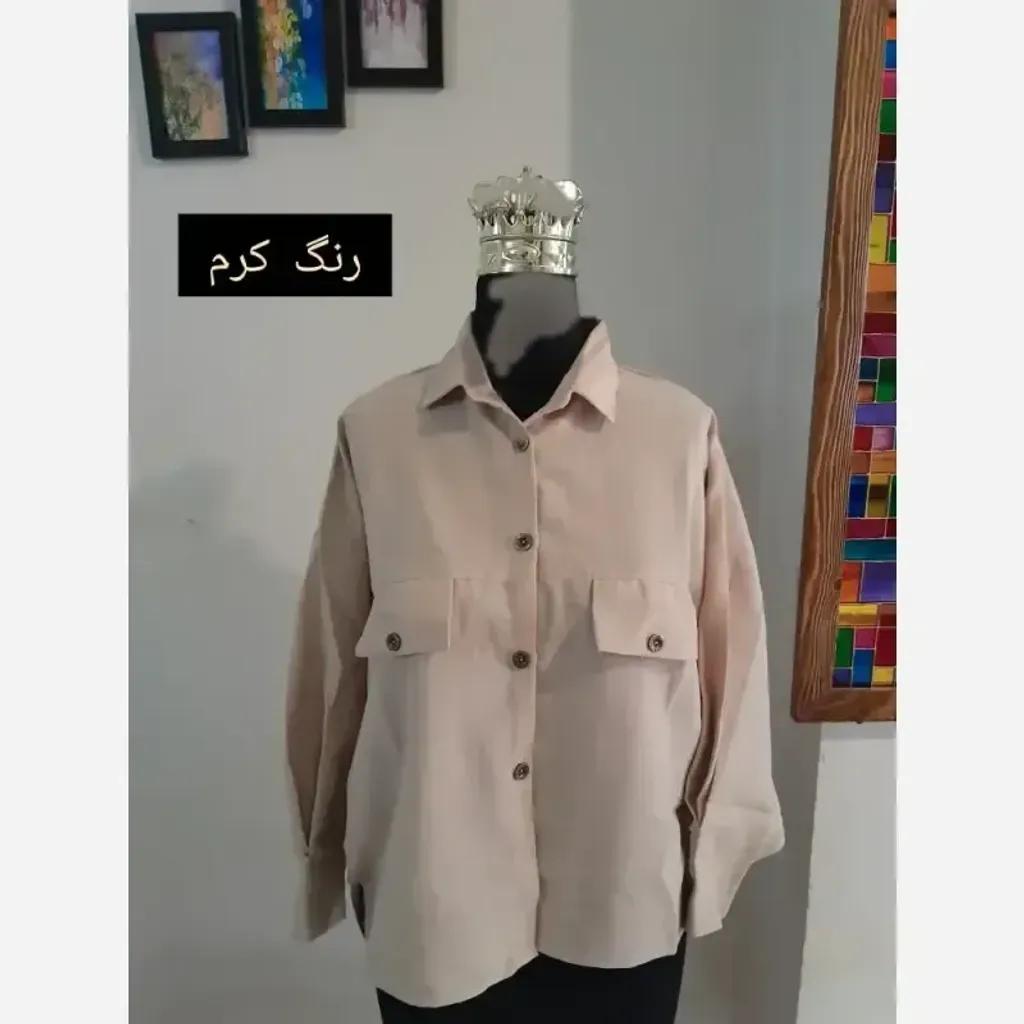 خرید اینترنتی قیمت مانتو پانچ کوتاه اسپرت دانشجویی قواره دار جنس لینن