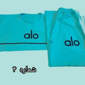 خرید اینترنتی قیمت ست تیشرت و شلوار لش طرح الو سوپر پنبه قواره دار