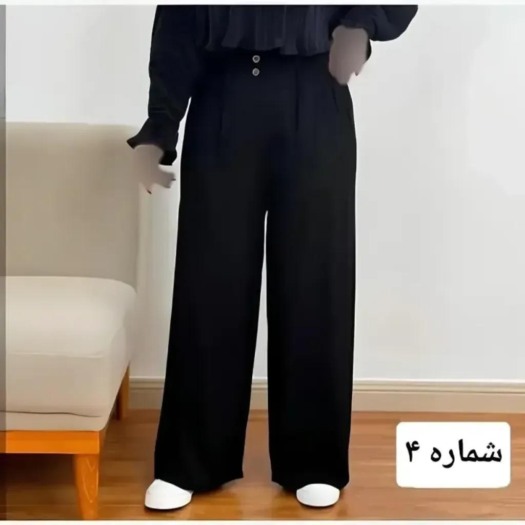خرید اینترنتی قیمت شلوار بگ زنانه نخی صوفیا قد 100 سانت