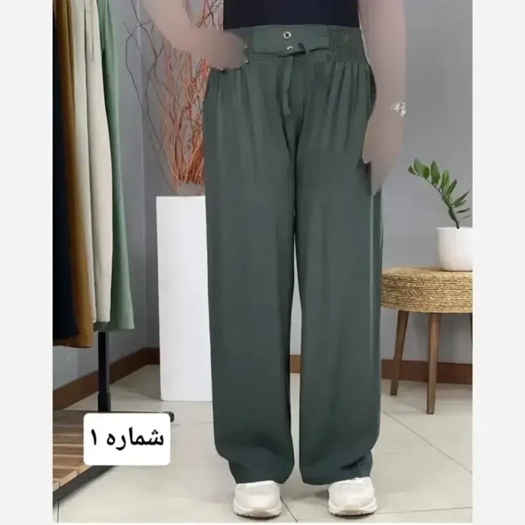 خرید اینترنتی قیمت شلوار بگ نخی برماندو قد 107 سانت