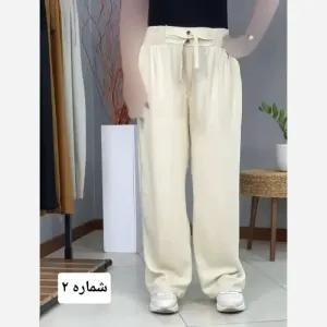 خرید اینترنتی قیمت شلوار بگ نخی برماندو قد 107 سانت