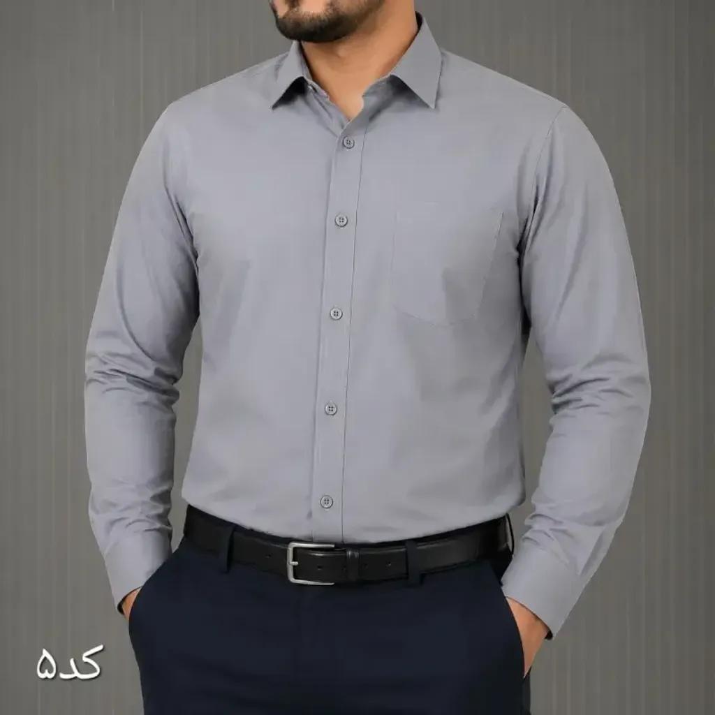 خرید اینترنتی قیمت پیراهن آستین بلند مردانه بنگال کشی قواره آزاد رنگبندی متنوع