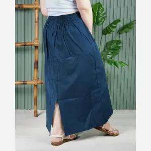 خرید اینترنتی قیمت دامن ژاکارد زنانه جلو دکمه دار فری سایز