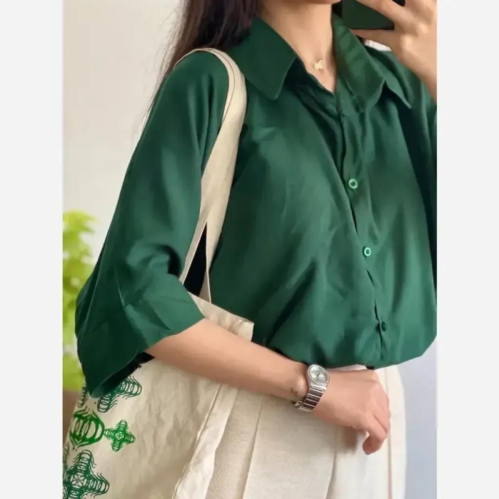 خرید اینترنتی قیمت شومیز نخی گره ای خنک و تابستانه