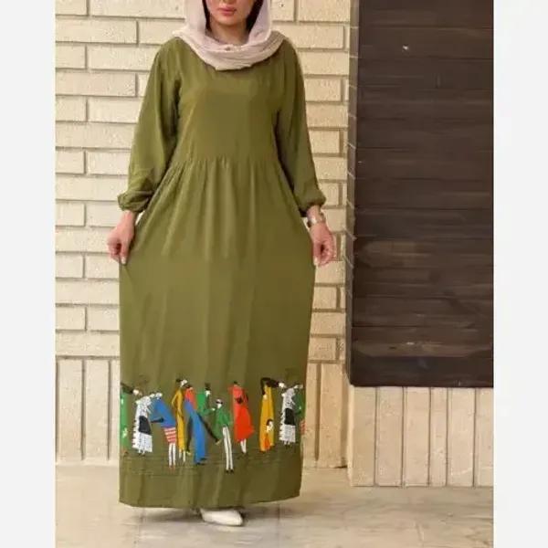 ساحلی نخی طرح آدمک فری سایز 38 تا 48