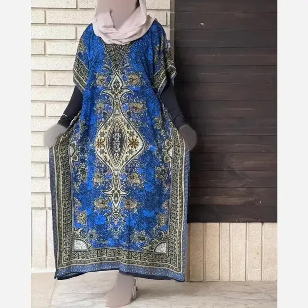 خرید اینترنتی قیمت پیراهن پانچ سیلک هندی زنانه فری سایز تابستانی