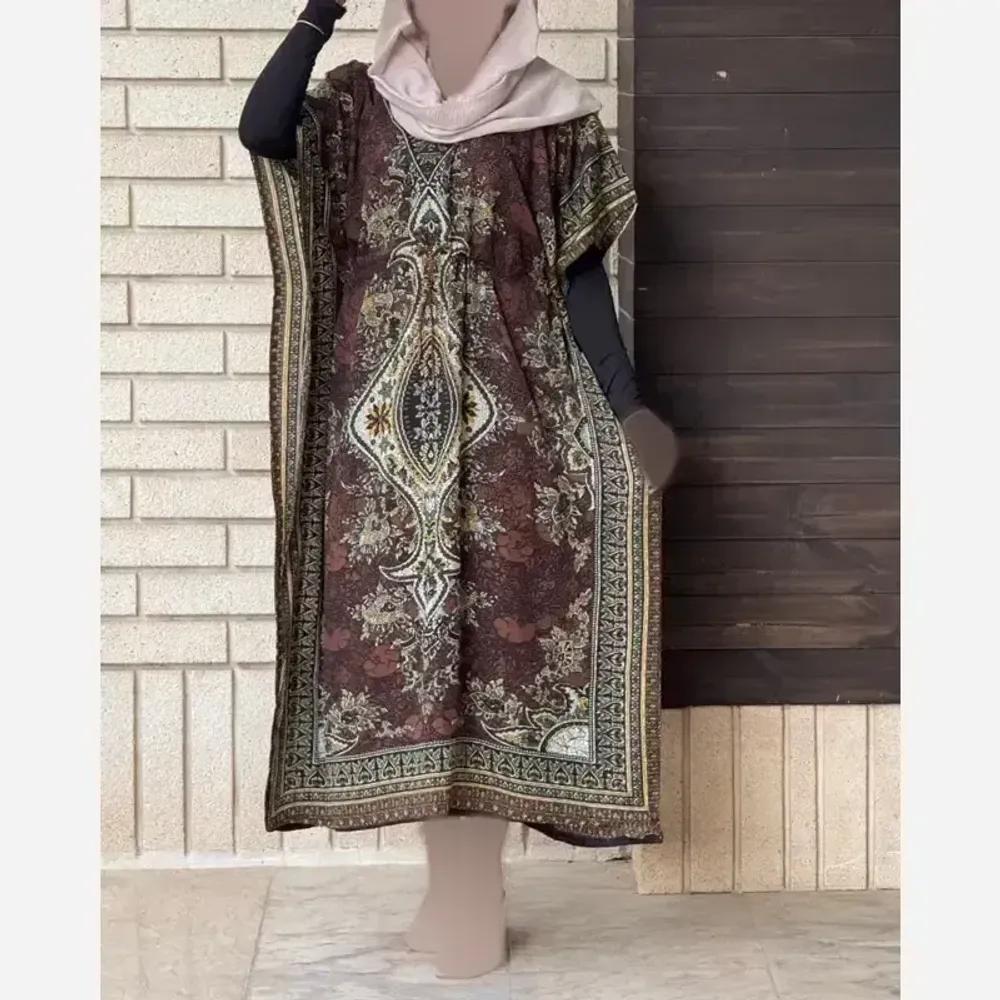 خرید اینترنتی قیمت پیراهن پانچ سیلک هندی زنانه فری سایز تابستانی