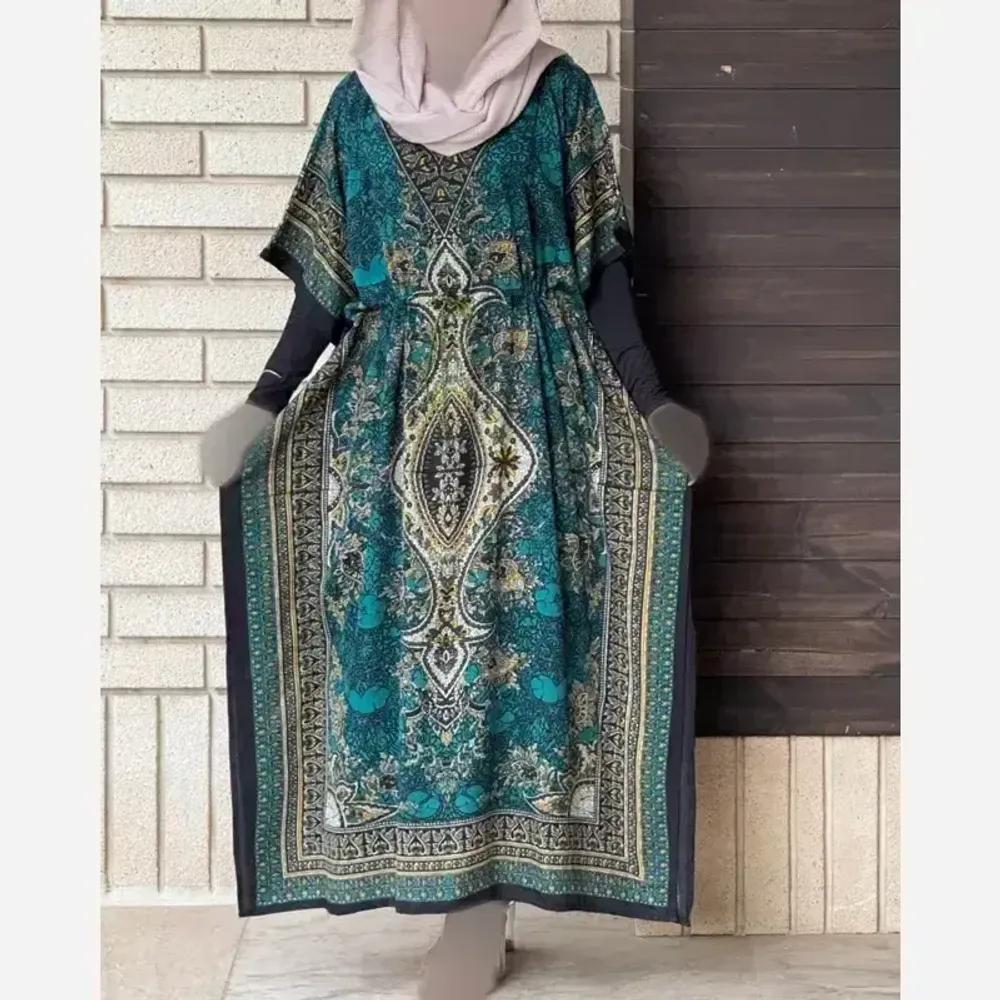 خرید اینترنتی قیمت پیراهن پانچ سیلک هندی زنانه فری سایز تابستانی