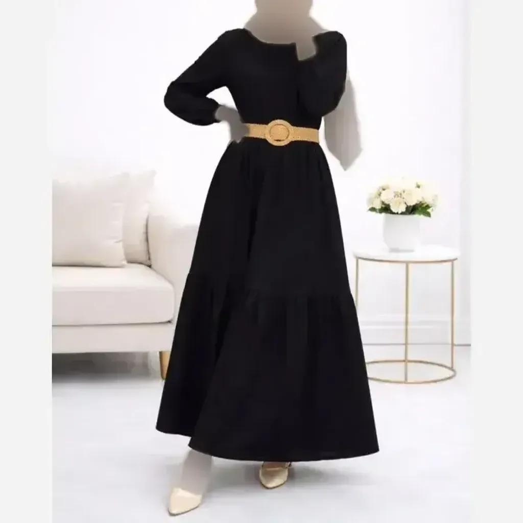 خرید اینترنتی قیمت پیراهن ململ طرح آیدا یقه گره ای سایز 38 تا 48