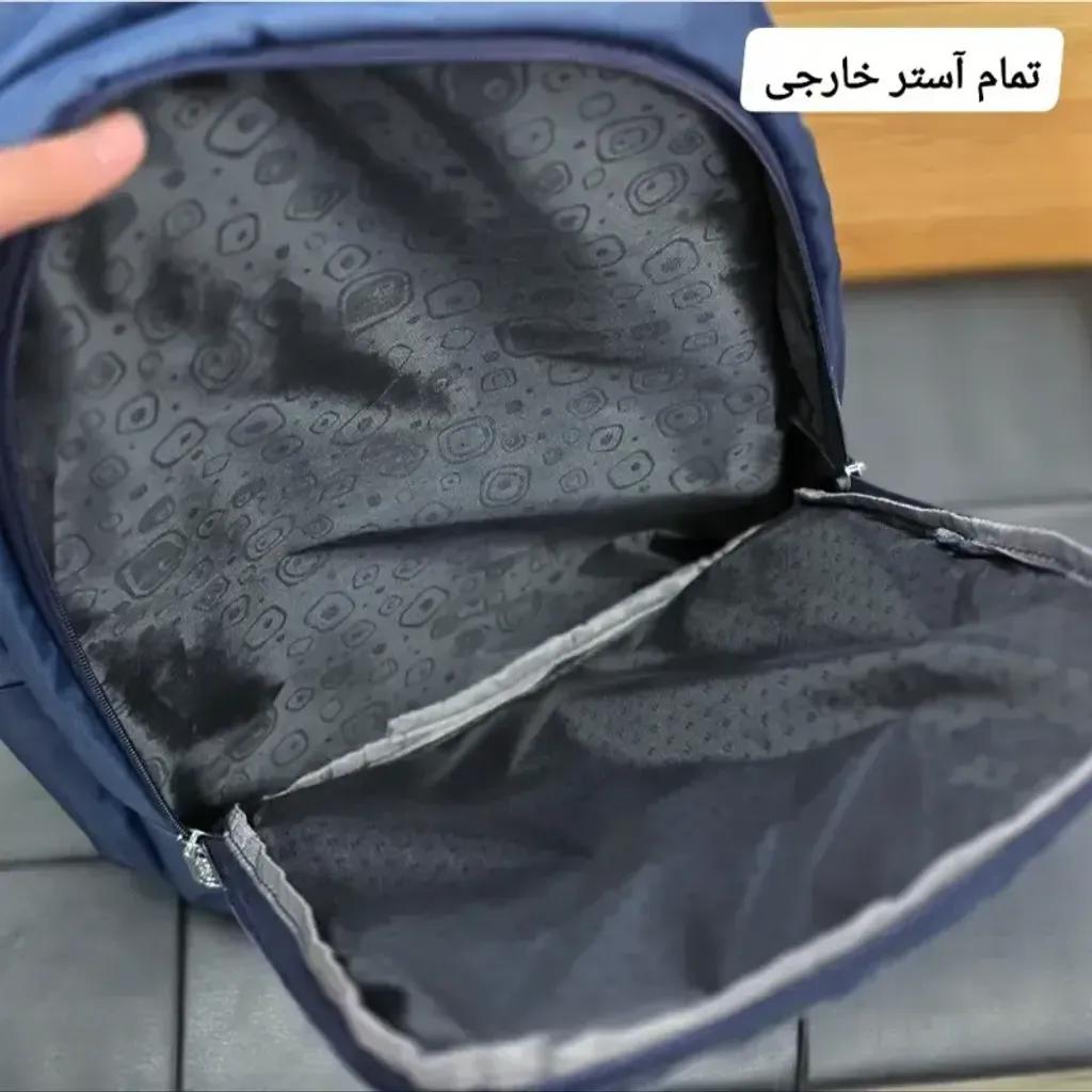 خرید اینترنتی قیمت کوله پشتی اسپرت جادار پارچه کجراه ضد آب مناسب پنجم ابتدایی تا دوازدهم