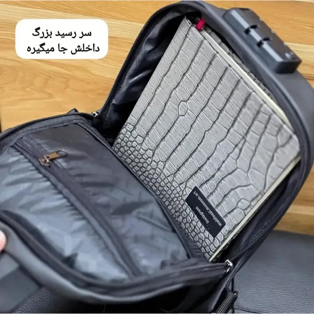 خرید اینترنتی قیمت بادی بگ هاردکیس سه بعدی بنج ضد آب مدل قفل دار مناسب آقایان و خانم ها