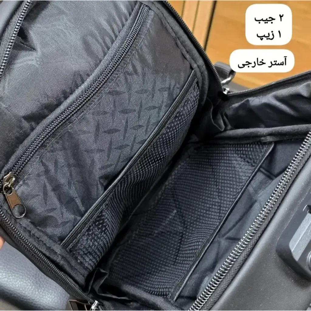 خرید اینترنتی قیمت بادی بگ هاردکیس سه بعدی بنج ضد آب مدل قفل دار مناسب آقایان و خانم ها