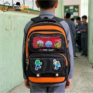 خرید اینترنتی قیمت کوله پشتی پسرانه کلاس اول تا چهارم ضد آب ریپس وارداتی طبی و ضد تعریق