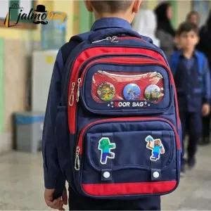 کوله پشتی پسرانه کلاس اول تا چهارم ضد آب ریپس وارداتی طبی و ضد تعریق