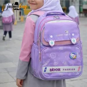 خرید اینترنتی قیمت کوله پشتی ابتدایی دخترانه ضد آب ریپس وارداتی مناسب کلاس اول تا چهارم طبی و ضد تعریق