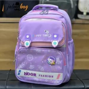 خرید اینترنتی قیمت کوله پشتی ابتدایی دخترانه ضد آب ریپس وارداتی مناسب کلاس اول تا چهارم طبی و ضد تعریق