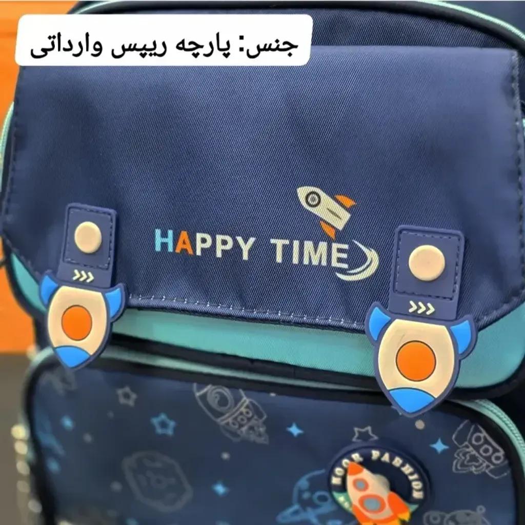 خرید اینترنتی قیمت کوله پشتی پسرانه موشکی ضد آب مناسب کلاس اول تا چهارم