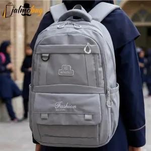 خرید اینترنتی قیمت کوله پشتی اسپرت سبک پارچه کجراه خارجی ضد تعریق مناسب سوم ابتدایی به بالا