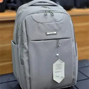 خرید اینترنتی قیمت کوله پشتی پاستیلی پریزیدنتسیلیکونی ضد خش وارداتی دو جیب با جای لپ تاپ