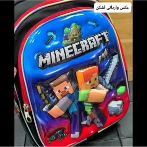 خرید اینترنتی قیمت کوله پشتی مدرسه پسرانه مقطع ابتدایی سه خانه ضدتعریق طرح عکسدار