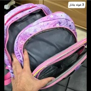 خرید اینترنتی قیمت کوله پشتی دخترانه مقطع ابتدایی عکسدار نشکن ضدتعریق جادار 40x27x16 سانتیمتر