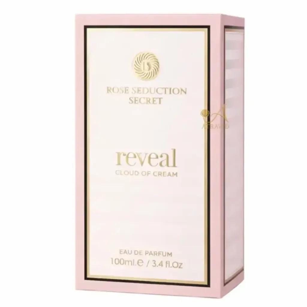 خرید اینترنتی قیمت عطر زنانه فرگرنس ورد رز سداکشن سکرت ریوِیل کلود آف کرم 100 میل