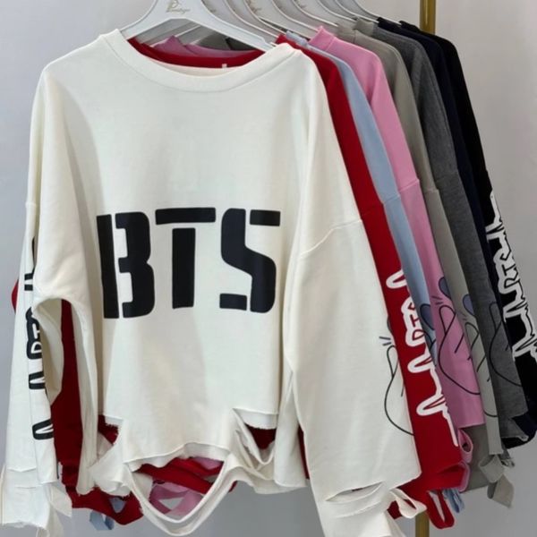 لانگ اسلیو زاپدار BTS زنانه