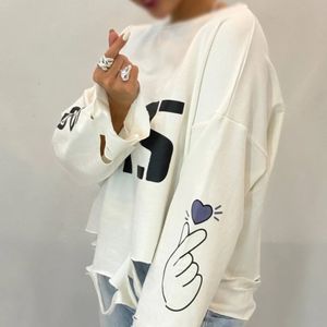 خرید آنلاین لانگ اسلیو زاپدار BTS زنانه