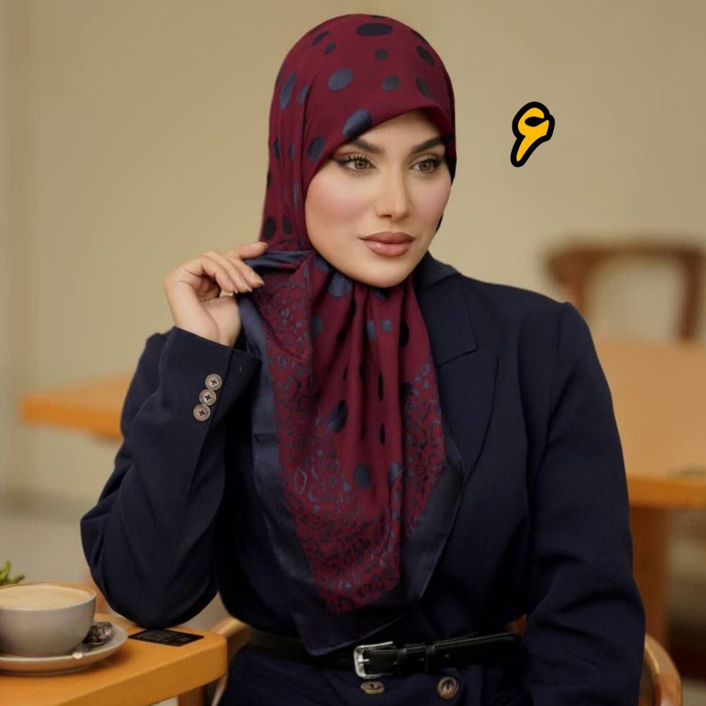 قیمت ارزان روسری مجلسی ابریشم دووره