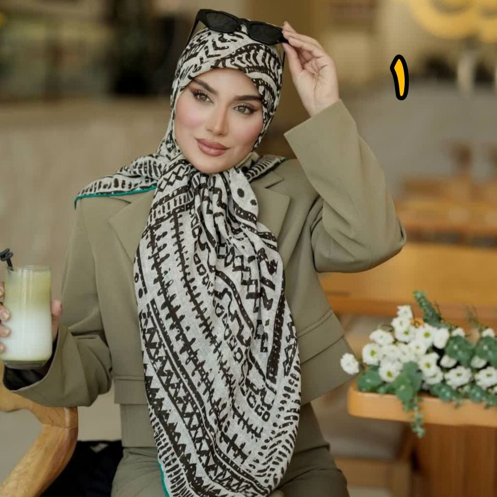 خرید انلاین روسری گارزا ژاکارد