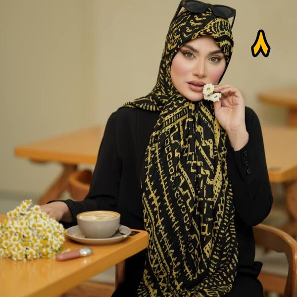 روسری گارزا ژاکارد