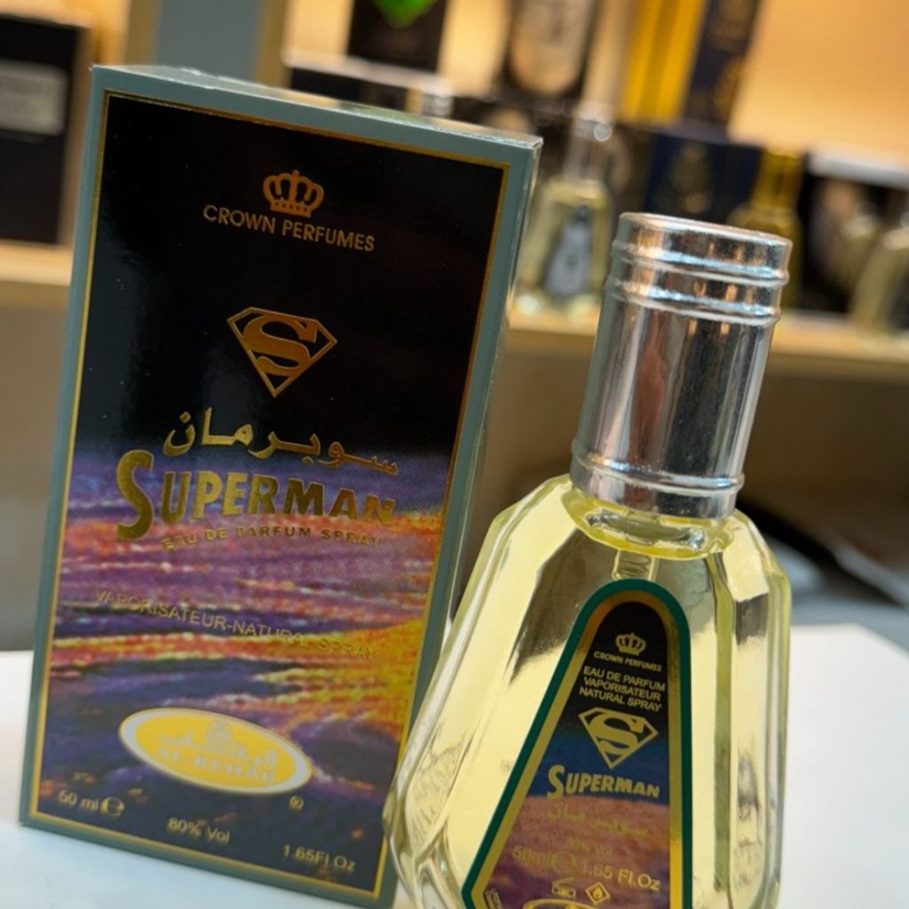 خرید اینترنتی ادکلن سوپرمن برند الرحاب ساخت کشور امارات 50 میل
