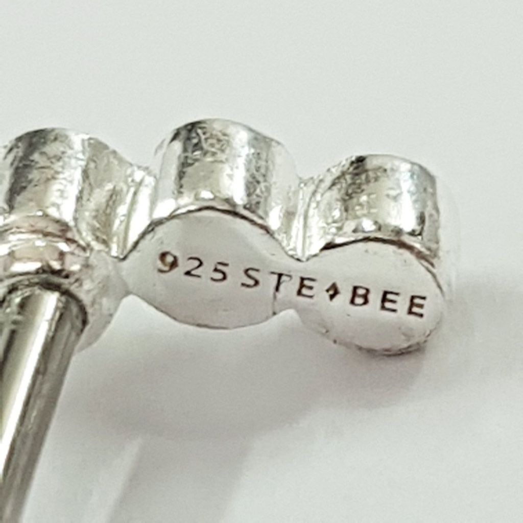 مشخصات پک گوشواره گلگوش و پیرسینگ گوش نقره عیار 925 ، کد 023