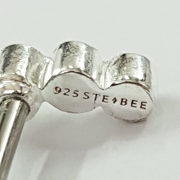 پک گوشواره گلگوش و پیرسینگ گوش نقره عیار 925 ، کد 023