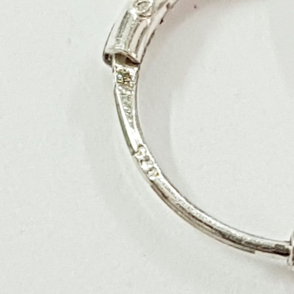 قیمت گوشواره حلقه ای ساده نقره عیار 925 ، ساخت کشور تایلند ، کد 024
