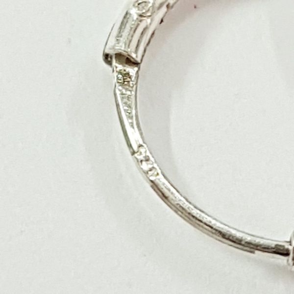 گوشواره حلقه ای ساده نقره عیار 925 ، ساخت کشور تایلند ، کد 024