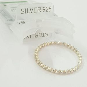 خرید انلاین انگشتر حلقه نقره عیار 925 ، ساخت تایلند ، عیار حک شده  ، کد 039