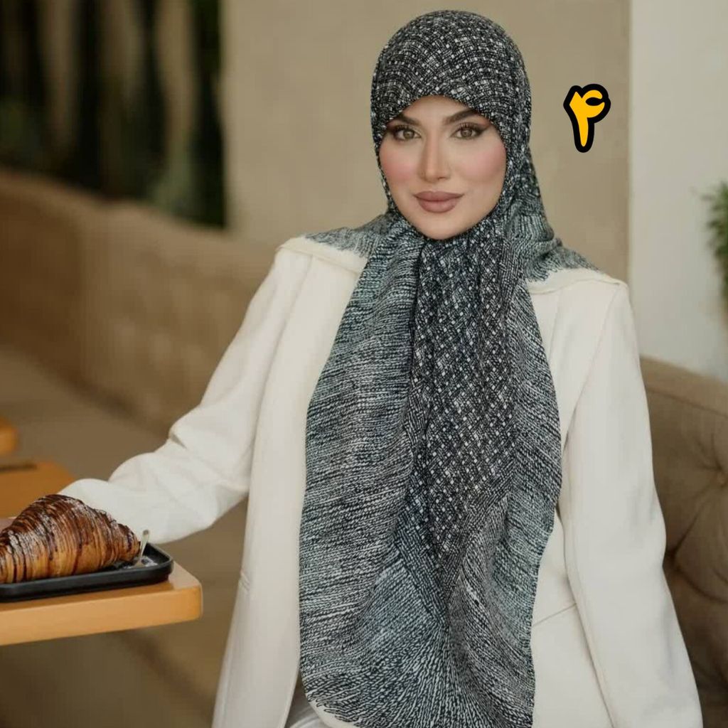 قیمت ارزان روسری گارزا ژاکارد